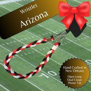 Braided Universal Phone Wristlet, Arizona Football, Sports Team Colors